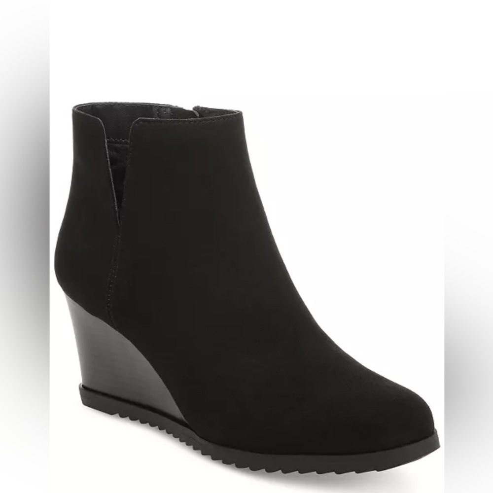 Style &‎ Co. Black Wedge Ankle Boots​